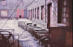 
National Slate Museum.yard, October 1974