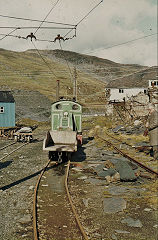 
No 4 'Eclipse', Llechwedd Quarry, Blaenau Ffestiniog, October 1974