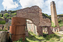 
The boilerhouse, Porth Wen brickworks, Anglesey, July 2015