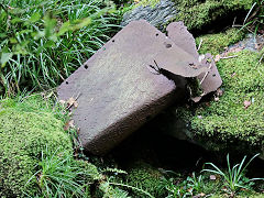 
Bryn Eglwys, Allt Wyllt incline runaway wagon, October 2024