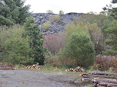 
Bryn Eglwys, 'New Mill' tips, October 2024