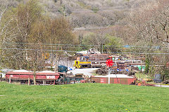 
Minffordd and 'Harlech Castle', Ffestiniog Railway, April 2014