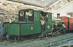 
'Blanche', Boston Lodge, Ffestiniog Railway, October 1974