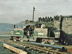 , 'Earl of Merioneth', Boston Lodge, Ffestiniog Railway, October 1974