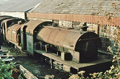 , Harrogate Gasworks P2050/44, Boston Lodge, Ffestiniog Railway, October 1974