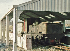 , Tasmanian Garrett, K1, Boston Lodge, Ffestiniog Railway, October 1974