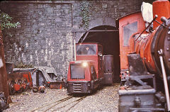 
RH (No 6) at the workshops, Llanberis Lake Railway, October 1974