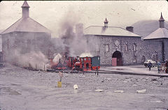 
LLR shed scene, Llanberis Lake Railway, October 1974