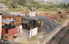 
'Dolgoch' at Towyn Station, Talyllyn Railway, August 1969