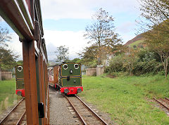 
'Dolgoch' passing at Brynglas, Talyllyn Railway, October 2024