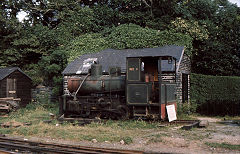 
LM43, AB 2263 of 1944 at Towyn, Talyllyn Railway, August 1969