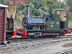 
'Dolgoch' at Pendre, Talyllyn Railway, October 2024