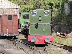 
'Dolgoch' at Pendre, Talyllyn Railway, October 2024