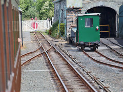 
'Toby' at Pendre, Talyllyn Railway, June 2021
