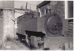 
'Russell' at Towyn Museum, Talyllyn Railway, September 1960