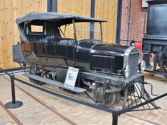 
Ford railcar from the Beeches Light Railway at the Vale of Rheidol Museum, October 2024