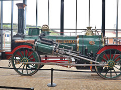 
'Fire Queen' from Dinorwic Slate Quarry at the Vale of Rheidol Museum, October 2024