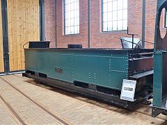 
Brigadelok 'HF968' tender at the Vale of Rheidol Museum, October 2024