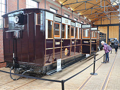 
Isle of Man Railways coach at the Vale of Rheidol Museum, October 2024