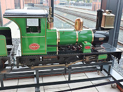 
Model of 'Ng104 Zulu' built for the Beira Light Railway at the Vale of Rheidol Museum, October 2024