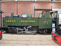 
'1213'. previously '9' on the Vale of Rheidol Railway, at the Museum, October 2024