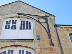 
A warehouse hoist at Frome, March 2022