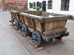 
Recreation of the Gloucester and Cheltenham Tramroad on original route and track, Gloucester, April 2024