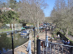 
Somerset Coal Canal basin, Limpley Stoke, March 2022