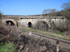 
Dundas Aqueduct, Limpley Stoke, March 2022