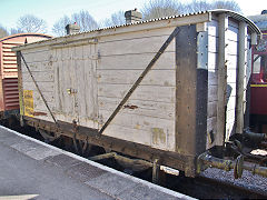 
RNAD van at Midsomer Norton Station, March 2022