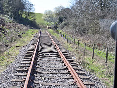 
The end of the line at Midsomer Norton Station, March 2022