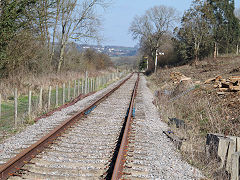 
Heading back towards Midsomer Norton Station, March 2022