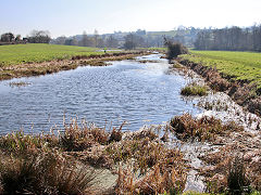 
The Paulton terminus basin of the Somerset Coal Canal, March 2022