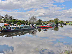 The Sharpness to Gloucester Canal at Purton, April 2025