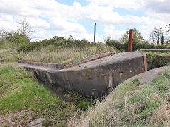 The ships graveyard at Purton, April 2018
