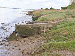 The ships graveyard at Purton, April 2018
