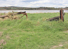 The ships graveyard at Purton, April 2018