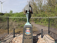 The T.S. 'Vindicatrx' memorial, Sharpness, April 2018
