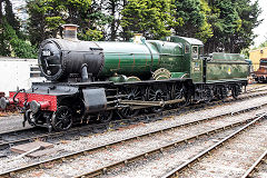 
7828 'Odney Grange' at Minehead, West Somerset Railway , June 2015