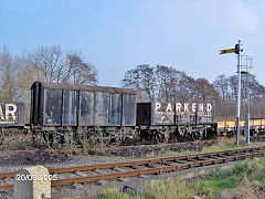 
PO wagons at Lydney Junction, March 2005