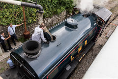 
Refilling the tank of '152 Rennes' at Parkend, DFR, September 2018