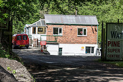 
The Arthur & Edward (Waterloo) Colliery, the managers office was upstairs and the colliery canteen on the lower floor, May 2019