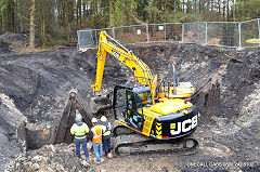 
New Fancy Colliery, excavating the engine © Photo courtesy of One Call Cabs