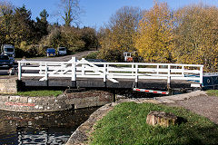 
The Kennet and Avon Canal near Limpley Stoke, bridge No '178', November 2018