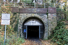 
S&D Combe Down tunnel North portal, Bath, November 2018