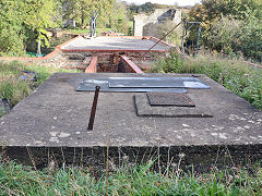 
Brandy Bottom New Pit shaft under the manhole, October 2024