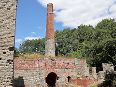 Old Pit heapstead, Brandy Bottom, July 2025