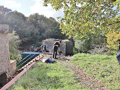 
Winding shaft at Brandy Bottom, October 2024