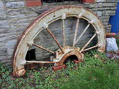 
Winding wheel at New Pit, Brandy Bottom, October 2024