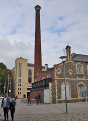 
City lead works chimney, Bristol, October 2021